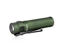 OLIGHT Baton 3 Pro linterna LED recargable Alta potencia 1500 lúmenes luz blanca fría 175m impermeable mini linterna de bolsillo para viajes de emergencia de camping (Verde)