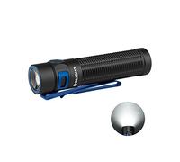 OLIGHT Baton3 Pro MAX Linterna LED Alta Potencia 2500 Lúmenes Luz Blanca Fría 145m, Antorcha de Mano Impermeable Recargable,Larga Autonomía de 60 Días para Viajes y Camping (Negro CW)