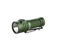 OLIGHT BatonTurbo EDC Linterna de Mano Recargable, Led Compacto de 1000 Lúmenes y 510 Metros de Largo Alcance Potente Linterna de Bolsillo Para Comping, Senderismo y Uso Doméstico (Verde)