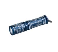 OLIGHT I3E EOS Mini Linterna Llavero de 90 Lúmenes y Alcanza a 44m,Linterna Pequeña Resistente al Agua IPX8,Batería AAA Incluida,para Acampar, Cazar, Pescar y Emergencia (Porcelana azul)