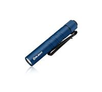 OLIGHT I3T 2 EOS LED Linterna Llavero,Mini Linterna,Antorcha Pequeña Luz Portátil de Alta Potencia,200 Lúmenes,con 2 Modos de Luz,Batería AAA Alkaline Incluida(Azul)