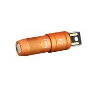 OLIGHT IMini 2 Linterna Recargable USB Magnética 50 Lúmenes Luz Suave, Compacta para Llavero o Bolsillo, Mini Linterna LED para Decoración, Emergencia, Camping y Regalos (Naranja)