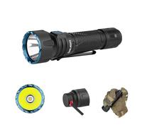 OLIGHT Javelot Linterna Táctica para Cazar 1350 Lúmenes 730M Linternas Led Alta Potencia Antorcha Recargable 5000mAH, Linterna Largo Alcance IPX8 Resistente al Agua Para el Aire Libre Explorar
