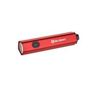 OLIGHT Linterna bolsillo EDC Diffuse, 700 lm, alcance 80 m, autonomía 180 h (Rojo)