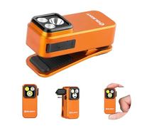 OLIGHT Linterna EDC Multifuncional, 500 Lúmenes, 3 Modos de Luz, Clip Magnético (Naranja)