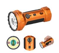 OLIGHT Marauder Mini 2 Linterna LED - 10000 Lúmenes, Alcance 750M, 5 Modos, Carga Magnética MCC & USB-C, Compacta Impermeable IPX8 para Camping Caza Emergencias Trabajo (Naranja)