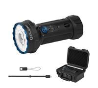 OLIGHT Marauder Mini 2 Linterna LED - 10000 Lúmenes, Alcance 750M, 5 Modos, Carga Magnética MCC & USB-C, Compacta Impermeable IPX8 para Camping Caza Emergencias Trabajo (Negro)
