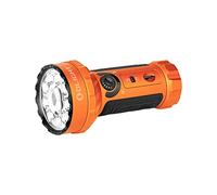 OLIGHT Marauder - Mini linterna recargable de 7000 lúmenes, 600 metros de alcance, 43.5 horas de duración de la batería, IPX8, resistencia al agua, ultra brillante para exteriores (naranja)