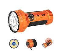 OLIGHT Marauder mini Linterna Táctica LED Linterna de Alta Potentcia Recargable 7000 Lúmenes 600 Metros 35.5 Horas Max. Linterna Práctica de Trabajo Exterior al Aire Libre(Naranja)