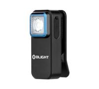 OLIGHT Oclip Linterna ángulo Recto Bicicleta, 300 LM, Luz Blanca y roja (Negra)