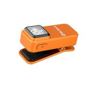 OLIGHT Oclip Linterna EDC Recargable de Clip de Bolsillo 300LM Compacta Conveniente Carga USB C Magnética Portátil para Trabajo Nocturno Herramienta Naranja