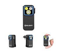 OLIGHT Oclip Pro Linterna EDC Recargable de Clip de Bolsillo 500LM Compacta Conveniente Carga USB C Magnética Portátil para Trabajo Nocturno Herramienta (Negro)