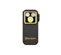 OLIGHT Oclip Pro S 600LM y 80M de Alcance 5 Fuentes de Luz Linterna EDC con Clip Recargable por USB-C Resistente al Agua IPX6 Mini Linterna para Trabajo Nocturno e Iluminación de Emergencia (Negro)