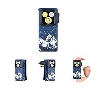 OLIGHT Oclip Ultra Linterna EDC Recargable de Clip de Bolsillo 530LM Compacta Conveniente Carga USB C Magnética Portátil para Trabajo Nocturno Herramienta Ultra (Cumbre Nevada)