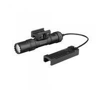 OLIGHT Odin S Linterna Táctica Potente Recargable Adaptación de Picatinny 1500 Lúmenes 250 Metros con Interruptor de Presión Remoto Mejorado IPX8 (Negro)