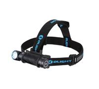 OLIGHT Perun 2 Linterna Frontal Recargable 2500 Lumen 12 Días Máx 166 Metro | Cabeza Frontal LED Alta Potencia 5 Luz Modos Blanco y Rojo Regulable, 150 Metros, Impermeable IPX8, Trabajo, Camping, Negro