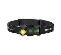 OLIGHT Perun 2 mini linterna frontal de 1100 lúmenes recargable, multiuso, luz de bolsillo en ángulo recto, linterna brillante impermeable con diadema, perfecta para acampar nocturno, correr