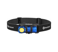 OLIGHT Perun 2 Mini, Linterna frontal LED con banda para cabeza, alcance 150 m. Luz blanca 180º