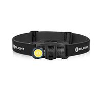 OLIGHT Perun 2 Mini Linterna Frontal USB Recargable 1100 Lumens 10 Días Máx | Cabeza Frontal LED Alta Potencia Luz Blanco y Rojo Regulable, 150 Metros, Impermeable IPX8, Trabajo, Camping, Negro