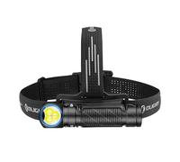 OLIGHT Perun - Linterna frontal LED de 3000 lúmenes, linterna frontal recargable con opción de luz roja, ideal para camping, trabajo, reparaciones y exteriores (negro)