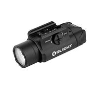 OLIGHT PL-3R Valkyrie Linterna Táctica con Riel Ajustable Doble Potente para Caza Investigación y Exteriores Utilizada (Negro)