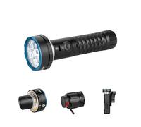 OLIGHT Prowess Bidireccional Linterna 5000LM 245M Alta Potencia Recargable USB-C o Carga Magnética Opcional LED de Blanco Frío Combo de Atenuación Continua Lámpara al Aire Libre (Nergo)