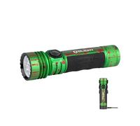 OLIGHT Seeker 4 Pro LED 4600LM 260M Recargable Funda de USB-C o Carga Magnética con Sensor Alta Potencia IPX8 Potente Linterna Largo Alcance de Comping y Senderismo (Blanco Frío, Zombie Verde)
