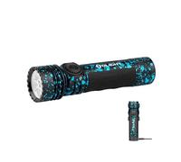 OLIGHT Seeker 4 Pro LED 4600LM 260M Recargable Funda de USB-C o Carga Magnética con Sensor Alta Potencia IPX8 Potente Linterna Largo Alcance de Comping y Senderismo(Blanco Frío, Neptuno)