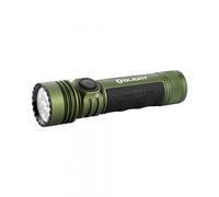 OLIGHT Seeker 4 Pro LED 4600LM 260M Recargable Funda de USB-C o Carga Magnética con Sensor Alta Potencia IPX8 Potente Linterna Largo Alcance de Comping y Senderismo(Blanco Frío, Verde)