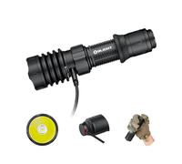 OLIGHT Warrior X 4 Linterna Táctica Recargable 2600LM 630M con Potente Interruptor Trasero y Carga MCC3 y Type-C Doble Salida para Uso Diario y Táct (Nergo)