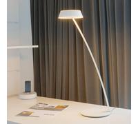 OLIGO Glance lámpara de mesa LED blanco mate