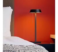 Oligo Glance, lámpara de sobremesa LED, negro mate