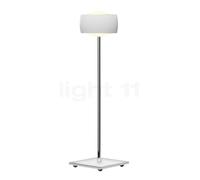 Oligo Grace, lámpara de sobremesa LED, blanco mate