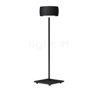 Oligo Grace, lámpara de sobremesa LED, negro mate