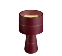 Oligo Tudor, lámpara de sobremesa LED, rojo mate