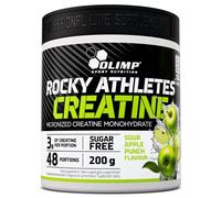 Olimp Rocky Athletes Creatina 3000 mg, Manzana ácida - 200 g
