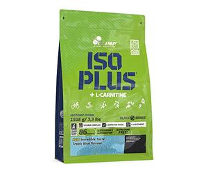 Olimp Sport Nutrition Iso Plus Powder Zip Bag Carbohidratos, Sabor Tropic Blue - 1505 gr