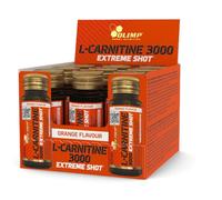 Olimp Sport Nutrition - Lata L-carnitina 3000 Extreme Shot (9x25ml) - L-Carnitina - 9 dosis de L-Carnitina concentrada - Naranja