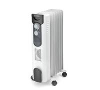 Olimpia Splendid CALDORAD7 Radiador A Olio 1500W 3LIV.POT + Eco Ruedas Blanco