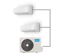 Olimpia Splendid OS-C/SAALH14EIA Aryal S2 E Dual Inverter 14 (9.000 + 12.000 btu/h), Dual split, Gas R32, Clase de eficiencia A++/A+, Kit Wi-Fi incluido, Pure System