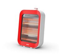 Olimpia Splendid Quarzia Slim R, Estufa de infrarrojos con lámparas de cuarzo, hasta 800W, calefacción instantánea y uniforme, sistema antivuelco, diseño slim con asa práctica