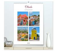 Olinda - ein Traumreiseziel (hochwertiger Premium Wandkalender 2026 DIN A2 hoch), Kunstdruck in Hochglanz: Schwesterstadt des großen Nachbarn Recife ... Architektur des 17. und 18. Jahrhunderts.