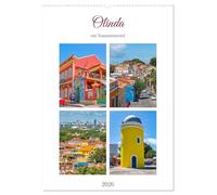 Olinda - ein Traumreiseziel (Wandkalender 2026 DIN A2 hoch), CALVENDO Monatskalender: Schwesterstadt des großen Nachbarn Recife ist ein Juwel barocker Architektur des 17. und 18. Jahrhunderts.