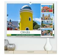 Olinda - eine der ältesten StädteRecifes (hochwertiger Premium Wandkalender 2026 DIN A2 quer), Kunstdruck in Hochglanz: Schwesterstadt des großen ... Architektur des 17. und 18. Jahrhunderts.