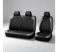 OLINOWL Fundas 2+1 para Maxus V80 2022-2026 | Fundas de asientos delanteros, distribución 2+1, banco doble y asiento individual, cobertura del interior de cabina