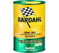 Olio Auto Bardahl Technos XFS AV504 5W30-3x 1lt | De última generación, permite obtener alta nergética con altas prestaciones y bajas emisiones, 3 litros