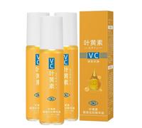 Olio di oculare di luteina, oculare di luteina VC per cerchi scuri e occhi gonfiosi, anti-invecchiamento anti-rughe occhi Oli di Solution Roller Ball per sacchetti occhi (3pcs)
