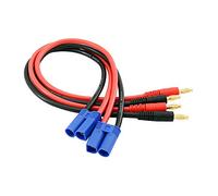 OliRC 2 conectores EC5 a 4 mm conectores banana cable adaptador de carga de batería 12 AWG 30 cm