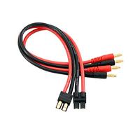 OliRC 2 conectores Traxxas TRX a 4 mm banana enchufes carga batería cable adaptador 12awg 30 cm