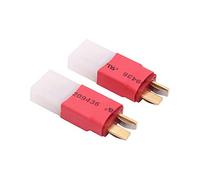 OliRC 2piezas Deans Style T-Plug Macho a Grande Tamiya Hembra Conector Adaptador(C129-2)